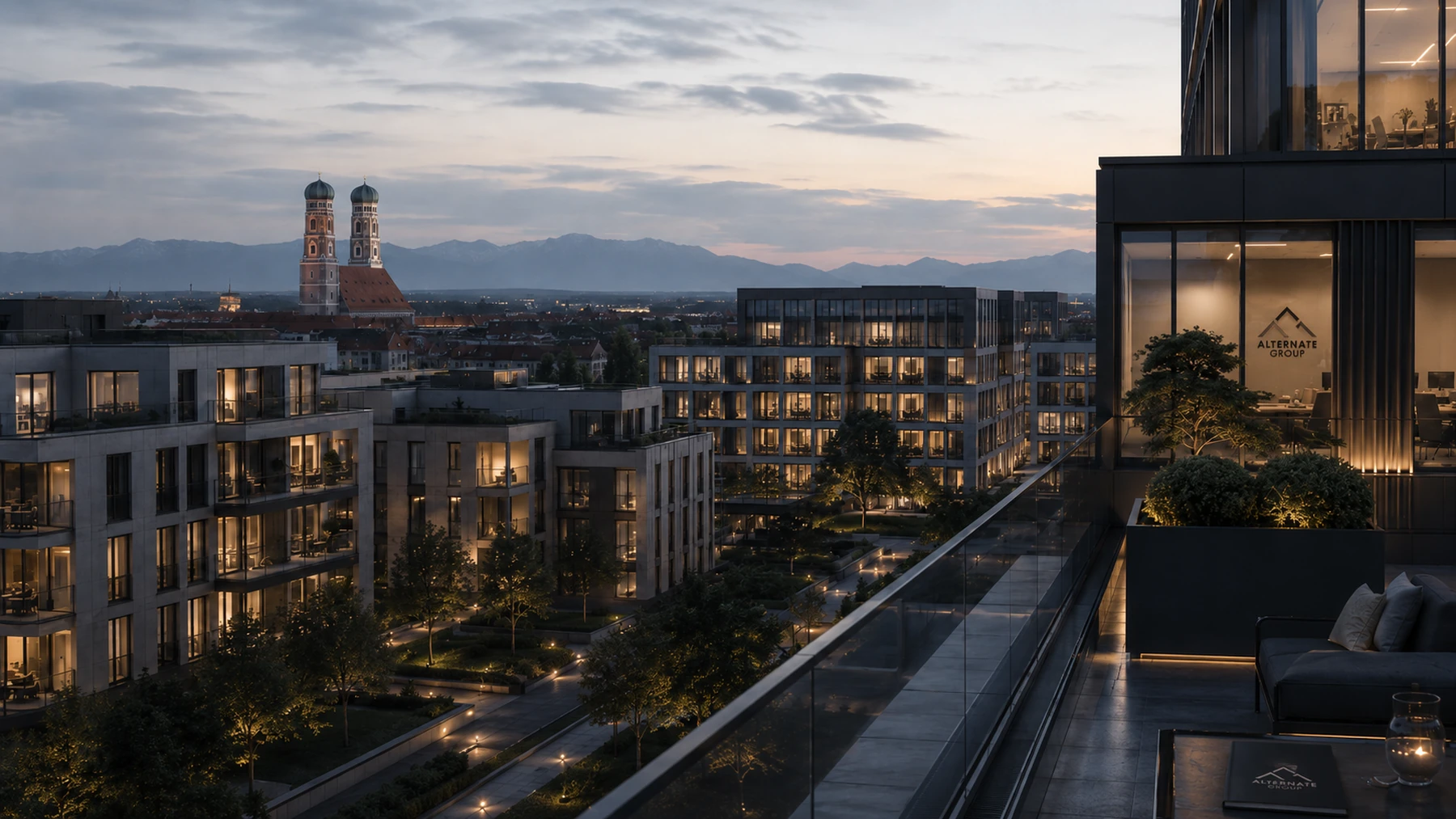 Immobilieninvestitionen der Alternate Group mit seriöser Holding-Positionierung